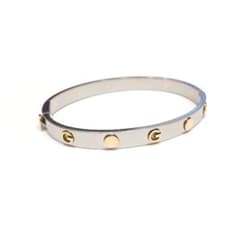 GUCCI INOX gold バングル ブレスレット - メルカリ