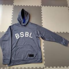【春のに最適　即日発送】NIKE BSBLパーカー Lサイズ ブルー野球WBC