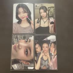 ITZY GOLD リア トレカ 4枚セットのサムネイル