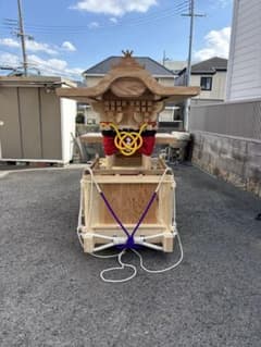 ミニだんじり　地車　だんじりのサムネイル
