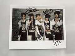 GO TO THE BEDSサイン入りワイドチェキのサムネイル