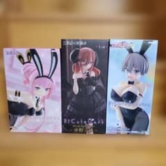BiCute フィギュア 中野三玖 巡音ルカ 宇崎花 3体セット