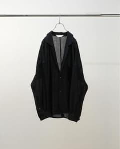 ANCELLM 25aw WOOL KERSEY TAILORED SHIRTのサムネイル