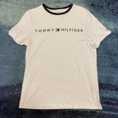 トミーフィルフィガー 刺繍ロゴTシャツ ホワイト Mのサムネイル
