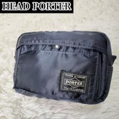 極美品 HEAD PORTER タンカー ポーター ミニポーチ ネイビー 廃盤 極美品 HEAD PORTER タンカー ポーター ミニポーチ ネイビー 廃盤