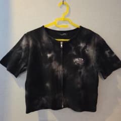 WHO'S WHO gallery SLOPPY ジップアップ 半袖Tシャツのサムネイル