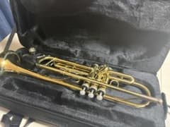 Yamaha ゴールドトランペット 本体と付属品 - メルカリ