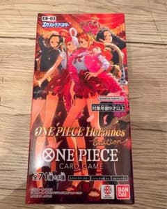 ワンピースカード　Heroines Edition 未開封BOX テープ付きのサムネイル