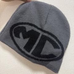 MORE2COME 니트 모자 비니 그레이