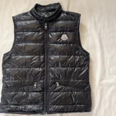 MONCLER モンクレール ブラック インナーダウンベスト GUI 1 MONCLER モンクレール ブラック インナーダウンベスト GUI 1 - メルカリ