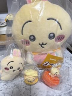 ちいかわ うさぎ ぬいぐるみ マスコット 4点セットのサムネイル
