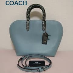 COACH】ダコタ サッチェル 59984 2wayトート&ショルダーバッグ - メルカリ