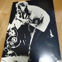 ジョニー・ロットン(ピストルズ) モノクロポスターパネル(木製) ジョニー・ロットン(ピストルズ) モノクロポスターパネル(木製) - メルカリ