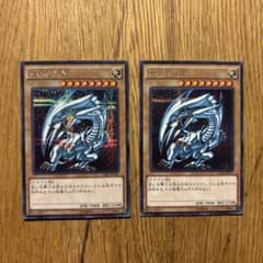 青眼の白龍 シークレット 15AX-JPY07 2枚 - メルカリ