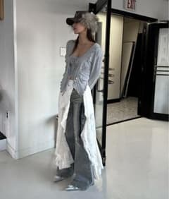 ACLENT Lace frill wrap skirtのサムネイル