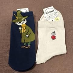 MOOMIN ムーミン スナフキン　ミィー ソックス 2足セットのサムネイル