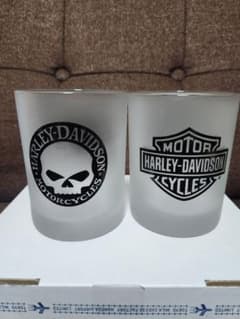 Harley-Davidson フロストグラス 2個セットのサムネイル