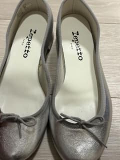 repetto シルバー バレエシューズ 34 裏張り済み repetto シルバー バレエシューズ 34 裏張り済み - メルカリ