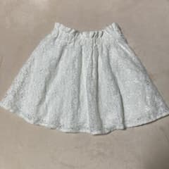 Sorridere 総レース フレアミニスカート ホワイト Mのサムネイル