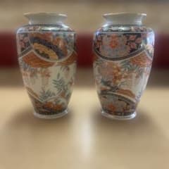 和風 花瓶 2点 高級陶器のサムネイル