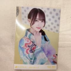 乃木坂46 弓木奈於 浴衣生写真　座りヨリのサムネイル