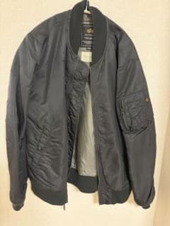 ALPHA INDUSTRIES MA-1ジャケット Lサイズ　ブラック