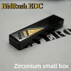 正規品】BidRush EDC Minil Box ジルコニウム フィジェット - メルカリ