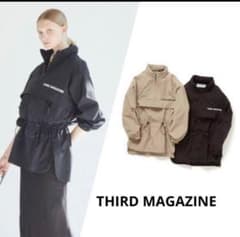 ダンスキン×サードマガジン アノラックパーカー 新品【THIRD MAGAZINE×DANSKIN コラボ】アノラックパーカー ブラック