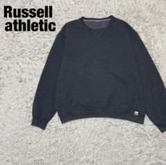 RUSSELL ATHLETIC スウェット 無地 チャコール前Vのサムネイル