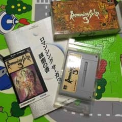 ロマンシング サ・ガ3 ゲームソフトと攻略本セットのサムネイル
