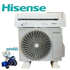 ハイセンス HA-S22FE3-W 2023年製 6畳 エアコン 美品 1958 ハイセンス【HA-S22FE3-W】2023年 6畳 エアコン 中古 - メルカリ