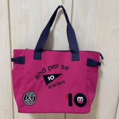 【美品】and per se ゴルフ ビッグトートバッグ ピンク 美品】and per se ゴルフ ビッグトートバッグ ピンク - メルカリ