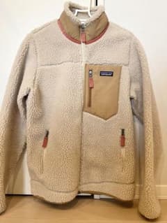 【着用数回】patagonia レトロX M ベージュのサムネイル