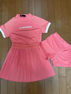 J.LINDEBERG ゴルフウエア　セットアップ　ピンクのサムネイル