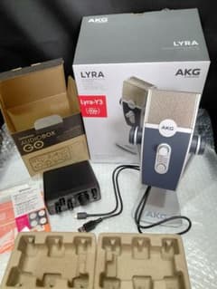 通電確認済2点★PreSonus AudioBoxGO & AKGマイクLyra PreSonus AudioBoxGO & AKGマイクLyra☆通電確認済2点 - メルカリ