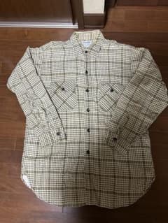 PILGRIM プリグリム　プリントネルシャツ マチつき　Mサイズ　60s PILGRIM プリグリム プリントネルシャツ マチつき Mサイズ 60s - メルカリ
