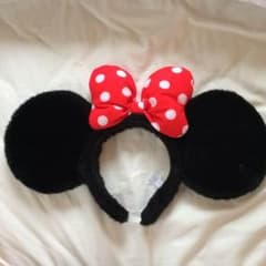 ミニーちゃん 耳 カチューシャのサムネイル