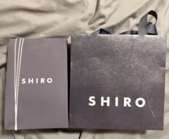 SHIRO ショップ袋 ショッパー 紙袋 2枚セットのサムネイル