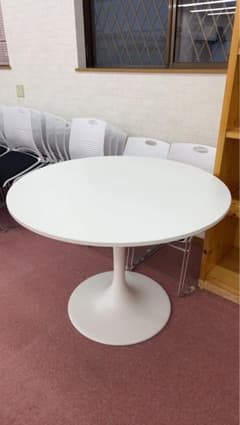 IKEA DOCKSTA ダイニングテーブル 103cm ホワイト - メルカリ