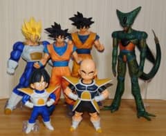 ドラゴンボール 一番くじ 孫悟空　黒髪 Grandista セル クリリン 悟飯