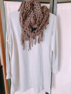 p-po様専用    Heart  market ベージュチュニックのサムネイル