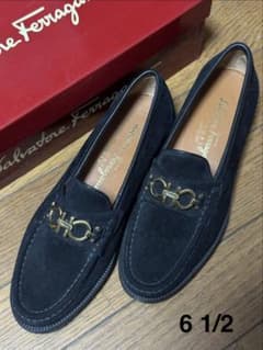 （週末価格）Salvatore Ferragamo スエードローファー 61/2 週末価格）Salvatore Ferragamo スエードローファー 61/2 - メルカリ