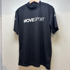 新品　タグ付き　MOVE SPORT 半袖Tシャツ ブラック　Lサイズのサムネイル