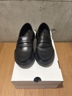 AKIKOAOKI ローファー 厚底 ブラック