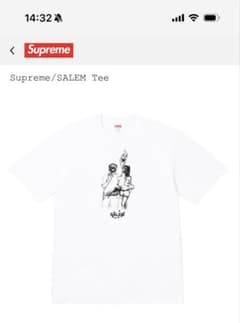 Supreme x SALEM Tee size