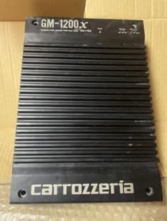 ジャンク品】カロッツェリアGM-1200Xアンプ - メルカリ