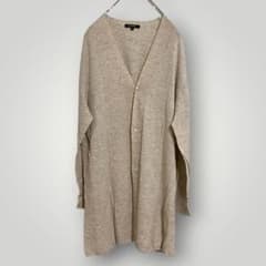 pas de calais ロングカーディガン ベージュのサムネイル