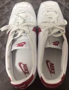NIKE CORTEZ ホワイト×レッド スニーカーのサムネイル
