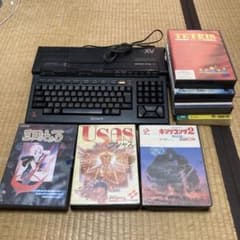 【ジャンク】SONY MSX2 ゲーム機とソフトセットのサムネイル