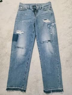 DENHAM ダメージ加工 デニムパンツのサムネイル